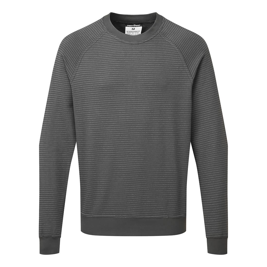 sweat shirt anti statique ESD Gris Zoom