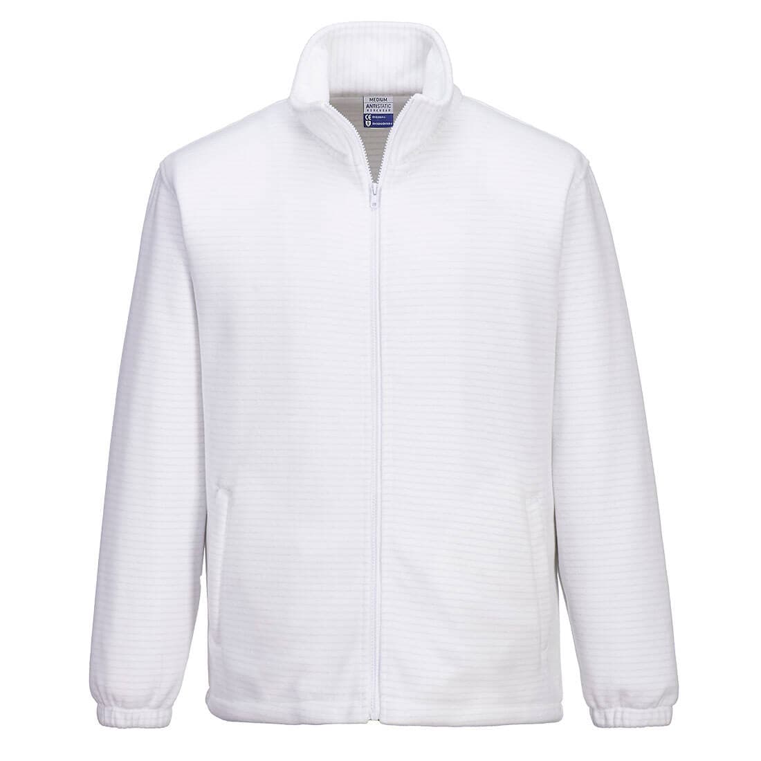 Polaire Antistatique ESD Blanc