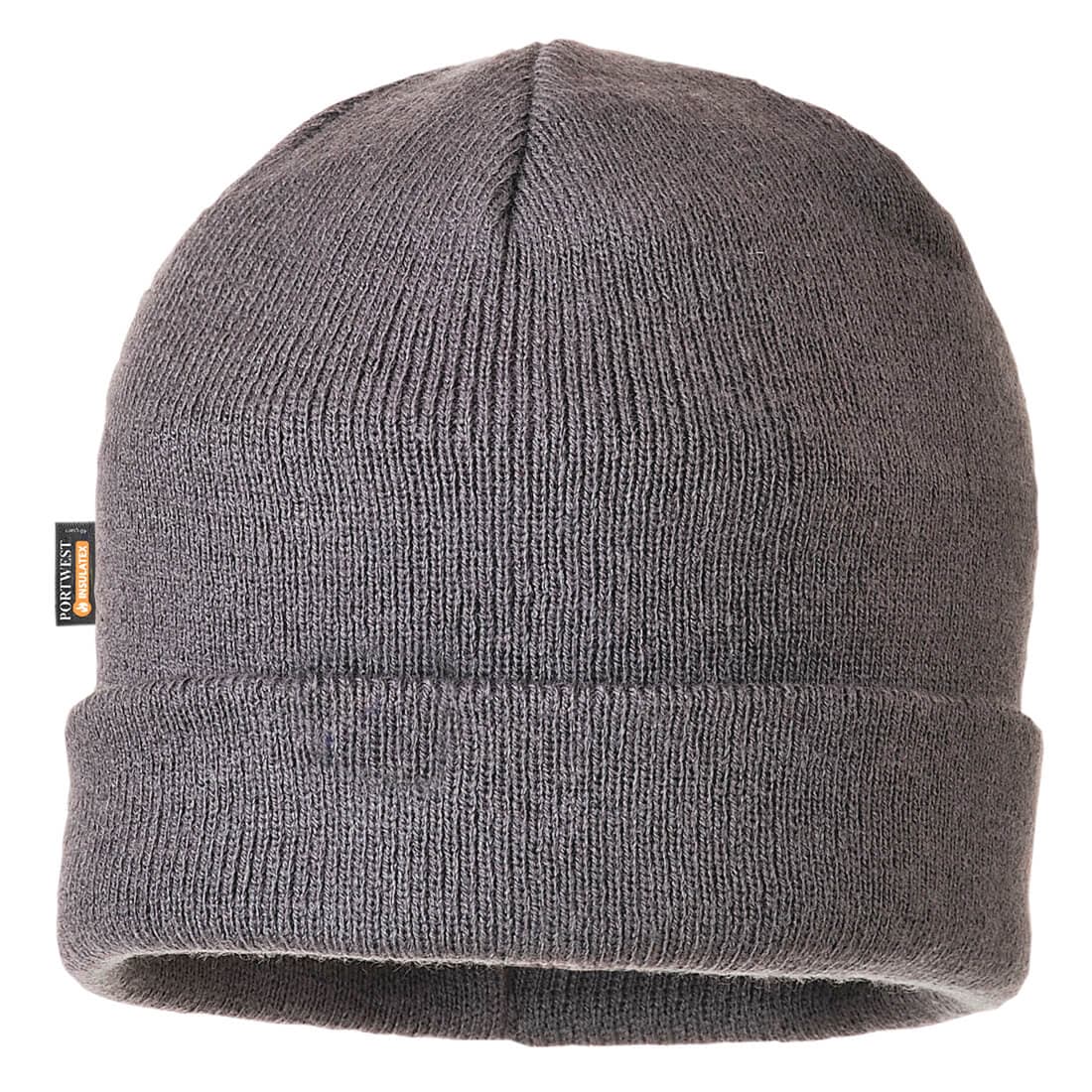 Bonnet en tricot isolé Gris
