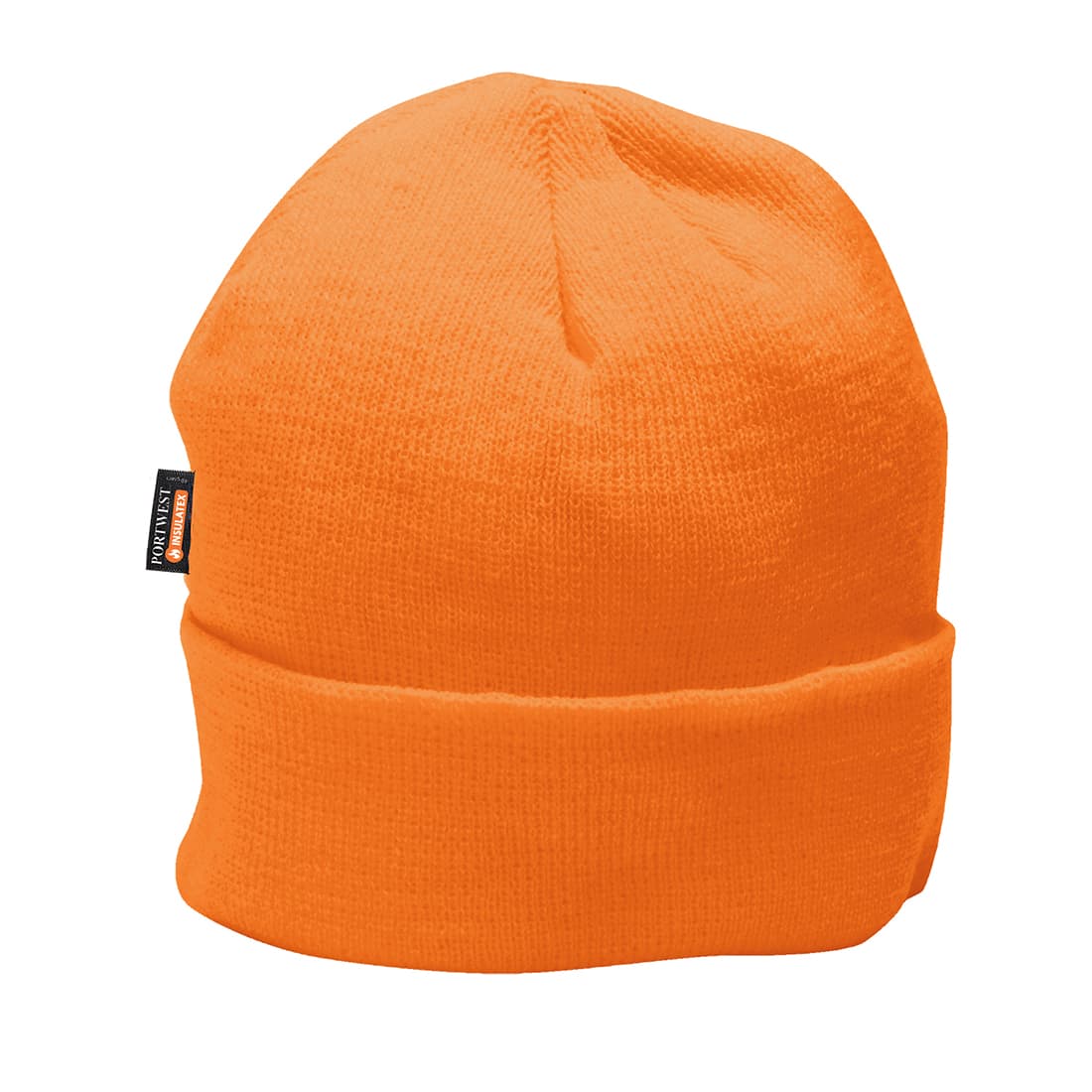 Bonnet en tricot isolé Orange