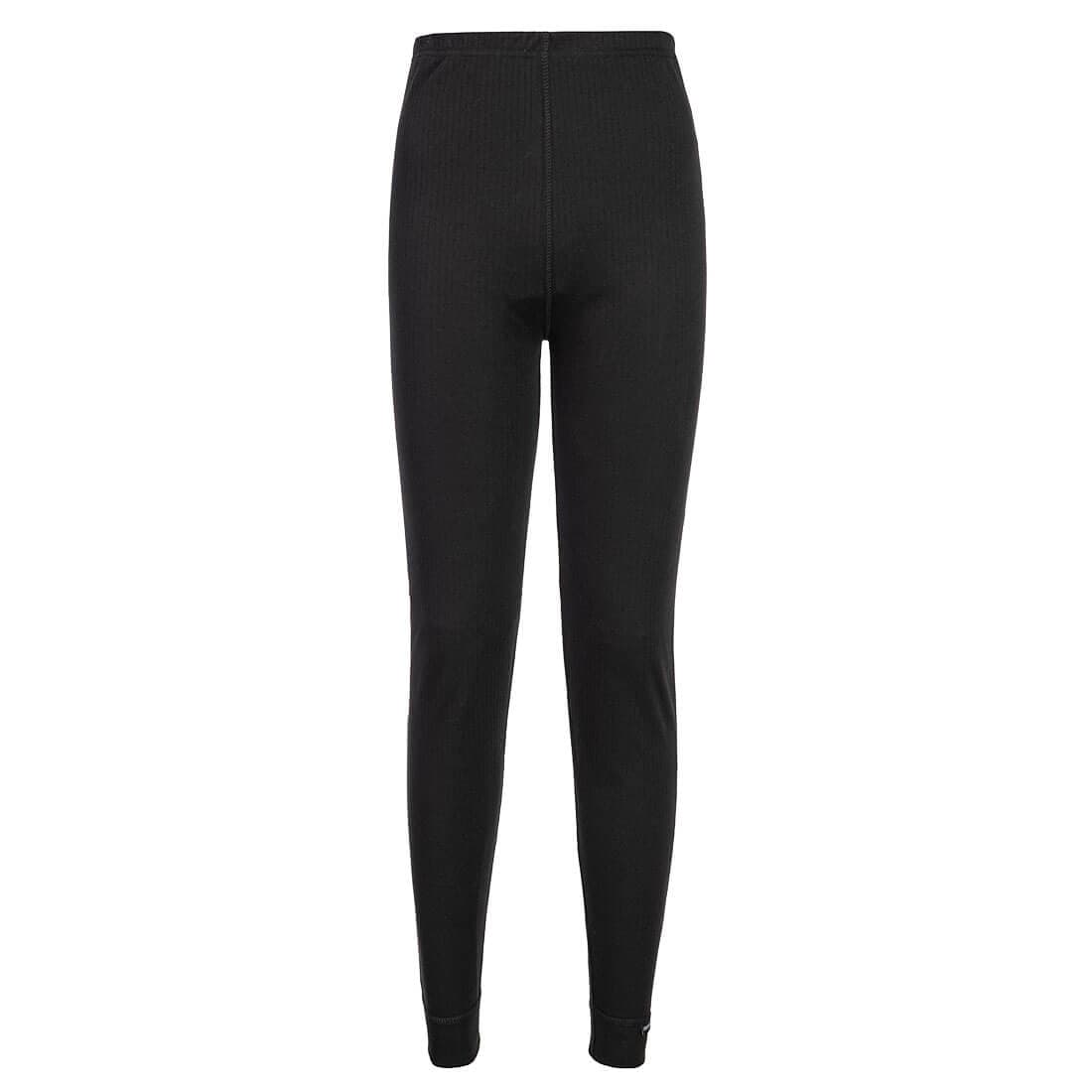 Pantalon thermique pour femmes Noir