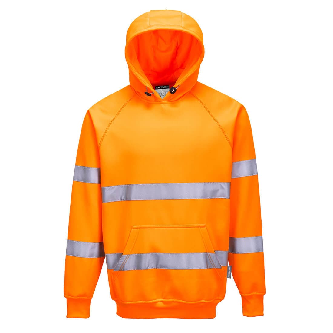Sweatshirt Haute Visibilité à capuche Orange