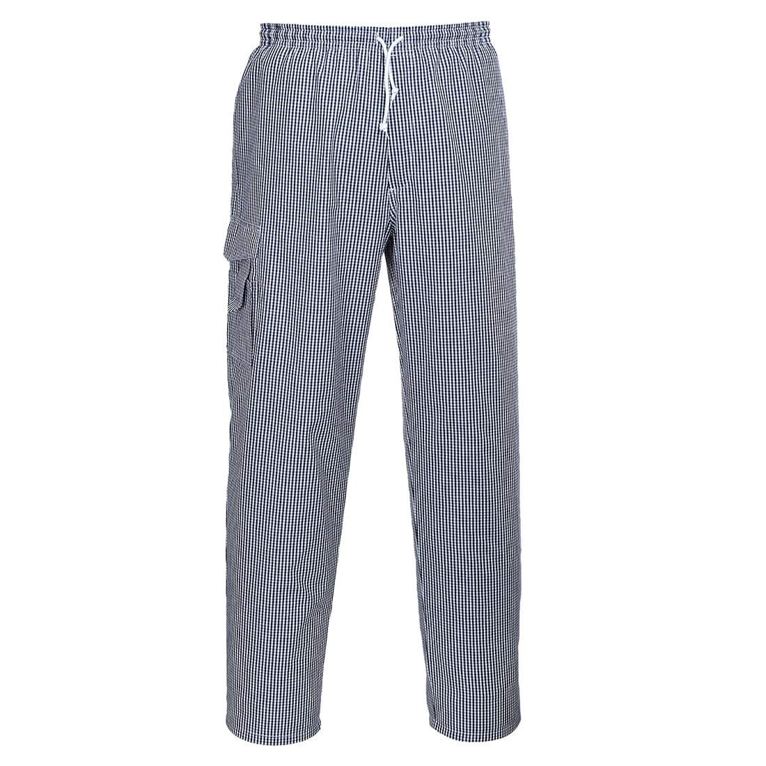 Pantalon de cuisine Barnet Bleu Check