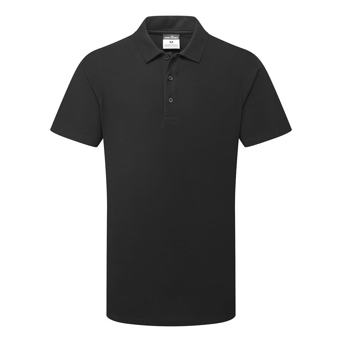 Polo Mesh manches courtes Noir