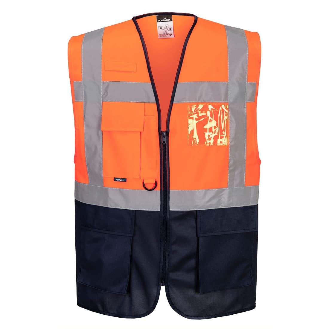 Gilet Executive Warsaw Orange/Marine