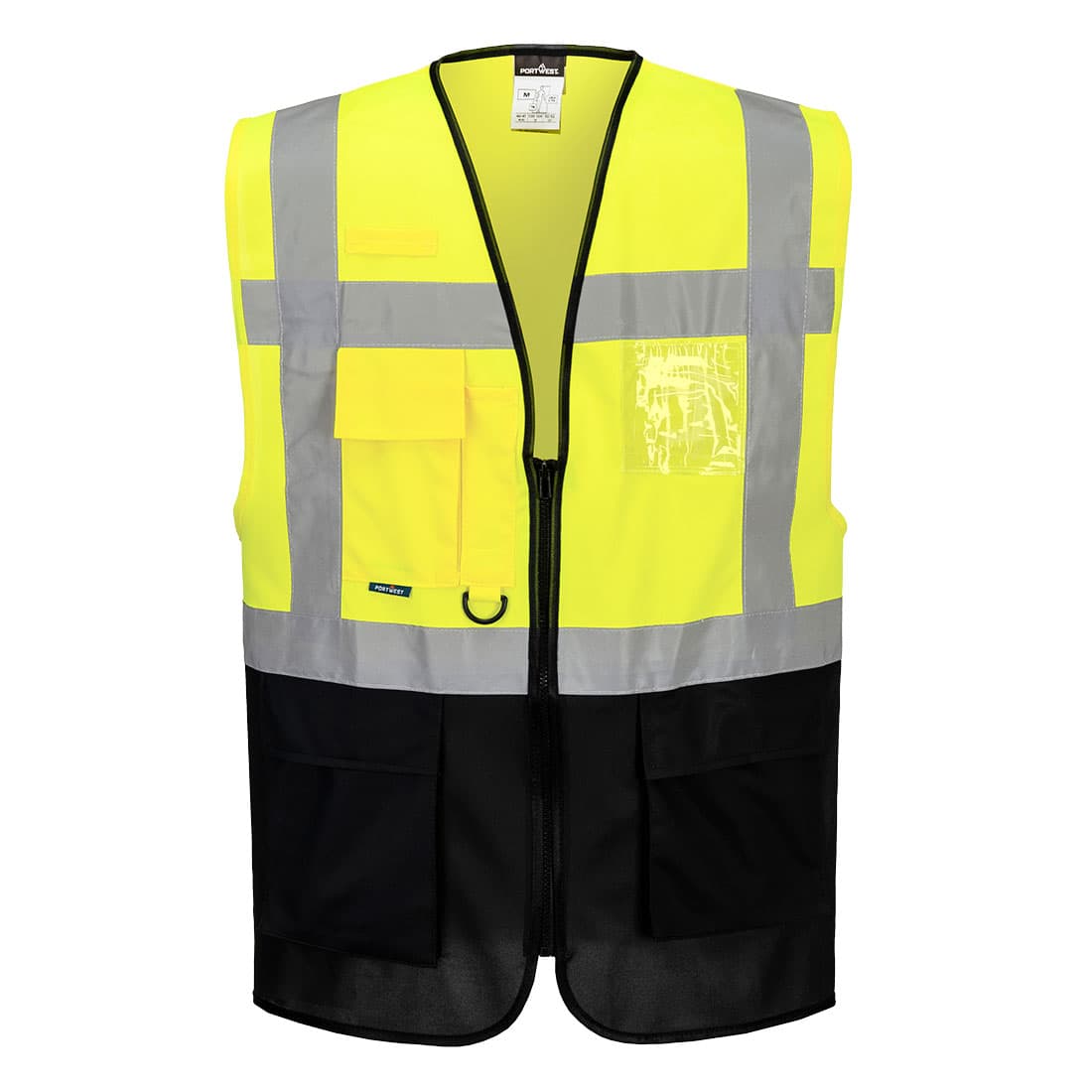 Gilet Executive Warsaw Jaune/Noir