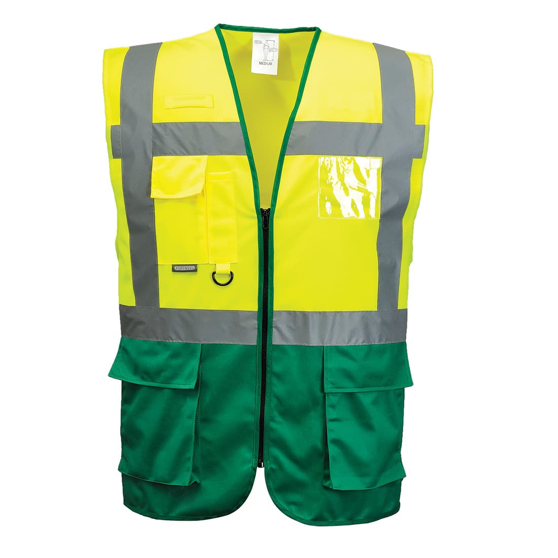 Gilet Executive Warsaw Jaune/Vert