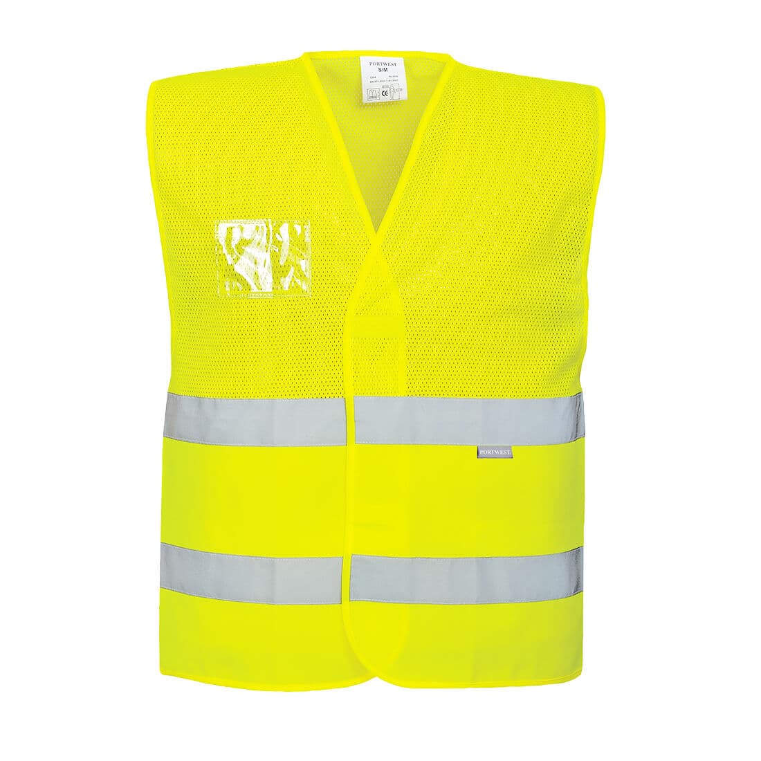 Gilet HV semi-maille Jaune