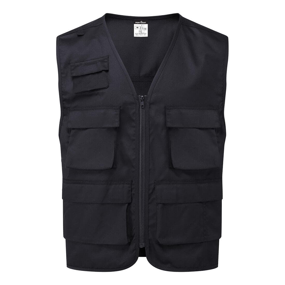 Gilet de travail Noir