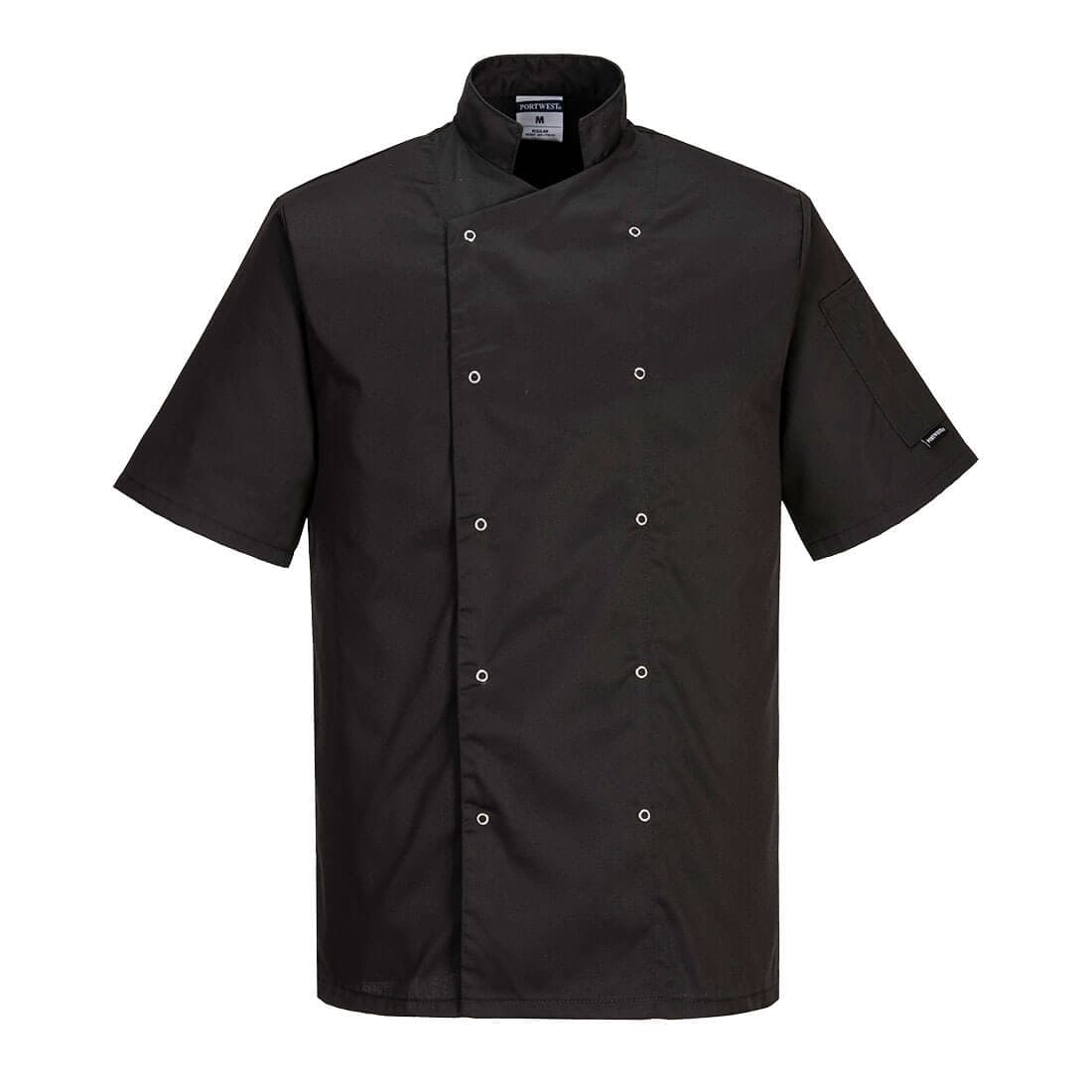 Veste de cuisine Cumbria Noir
