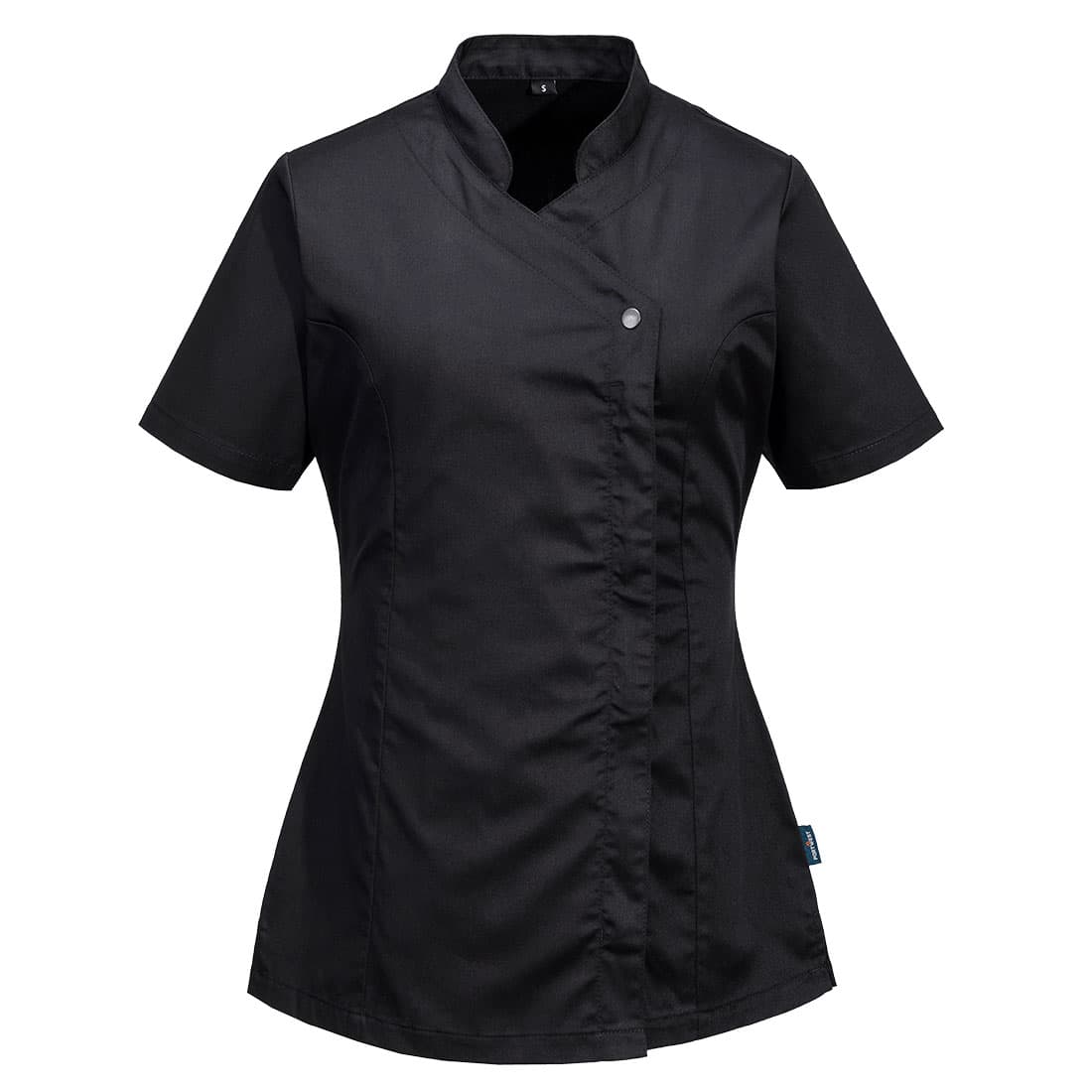 Tunique médicale stretch femme Noir