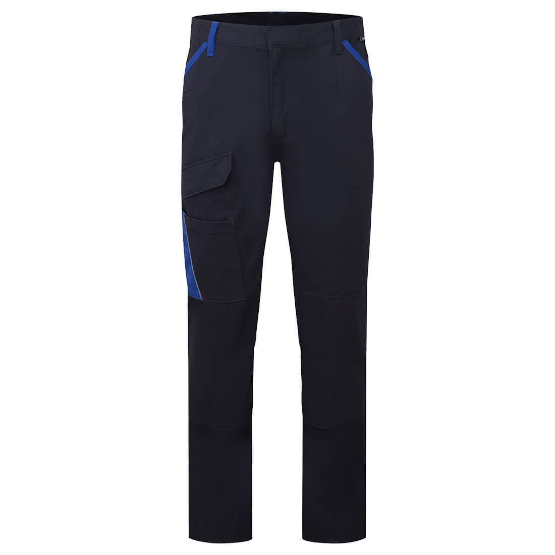 Pantalon de travail en coton bicolore WX1 Marine/Royal
