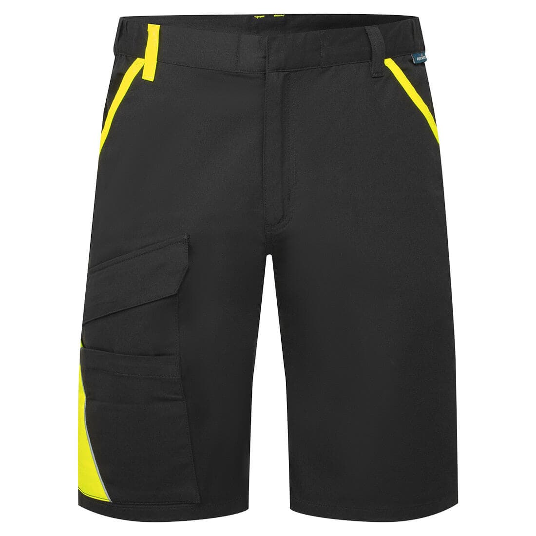 Bermuda coton bicolore WX1 Noir/Gris