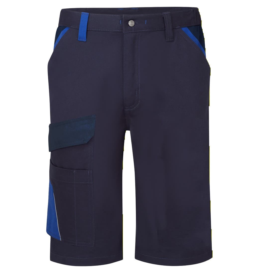 Bermuda coton bicolore WX1 Marine/Royal