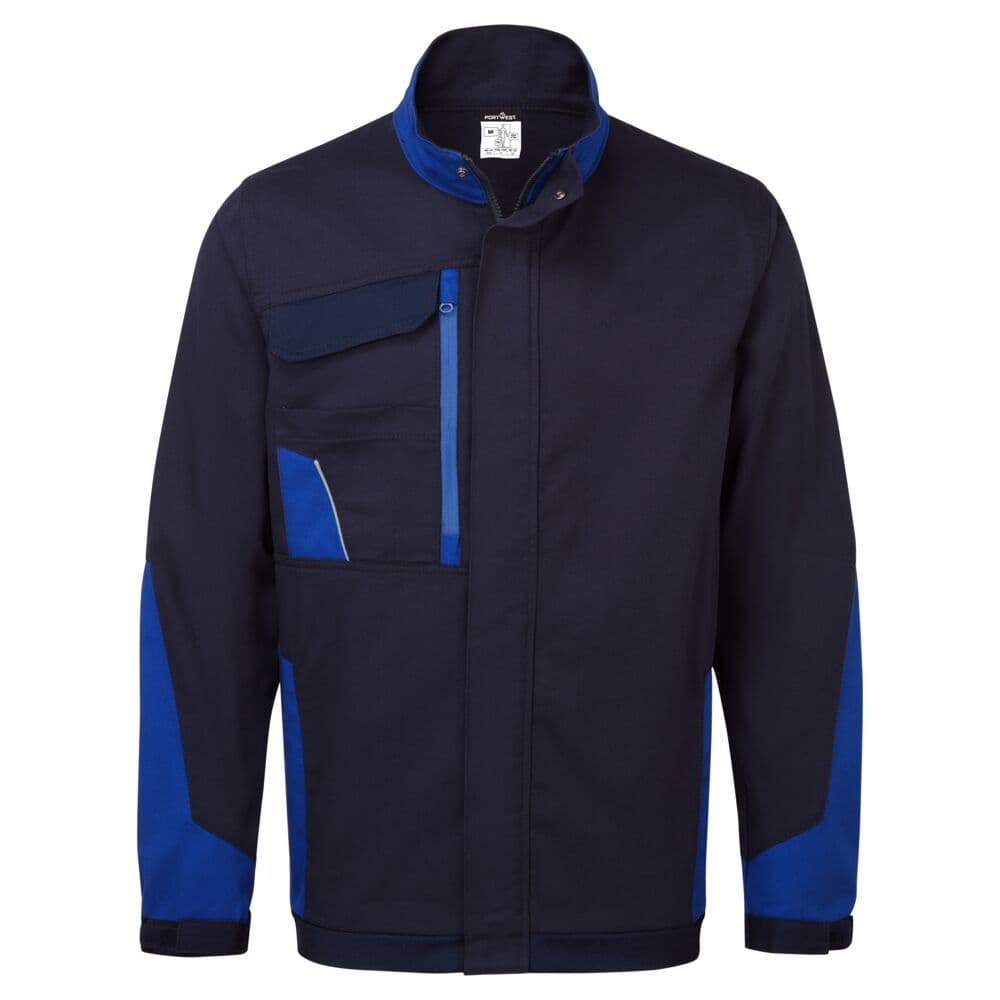 Veste de travail coton léger WX1 Marine/Royal