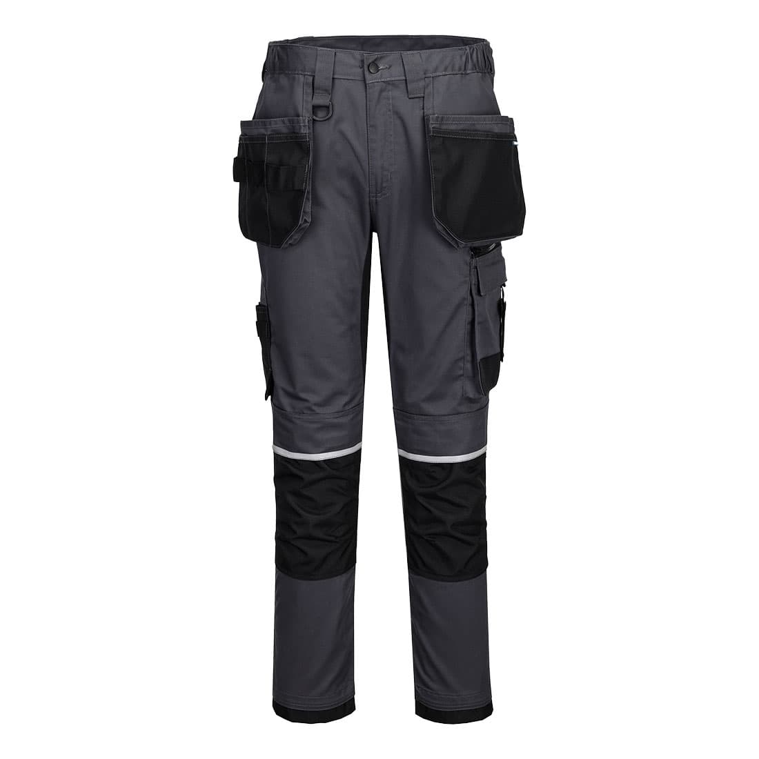 Pantalon Stretch WX2 Holster Gris Métal Short