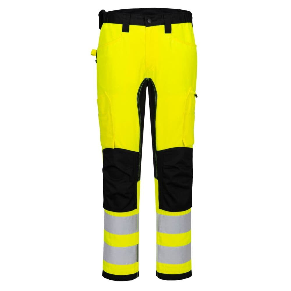 Pantalon de travail éco-conçu WX2 stretch Jaune/Noir
