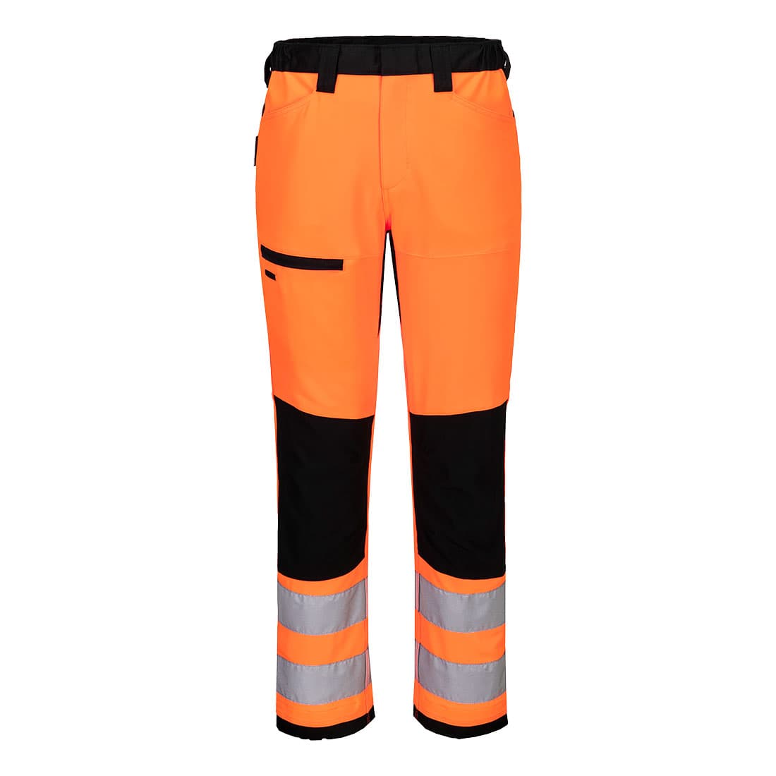 Pantalon stretch HV éco-conçu WX2 Orange/Noir