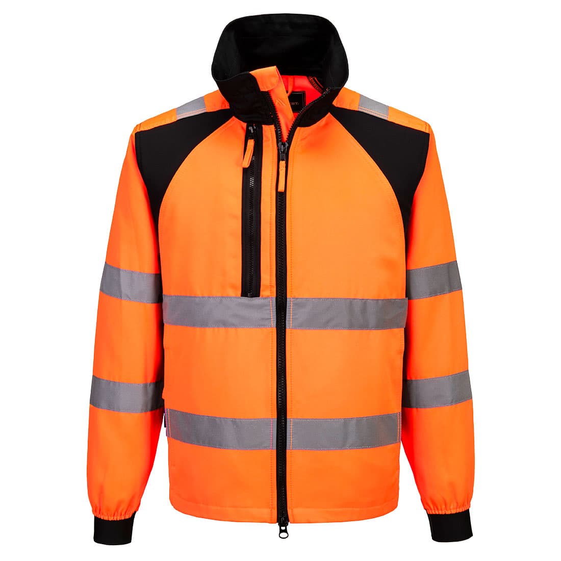 Veste de travail WX2 Eco Hi-Vis Orange/Noir
