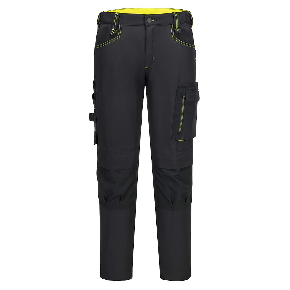 WX2 Slim Stretch Trousers Noir/jaune
