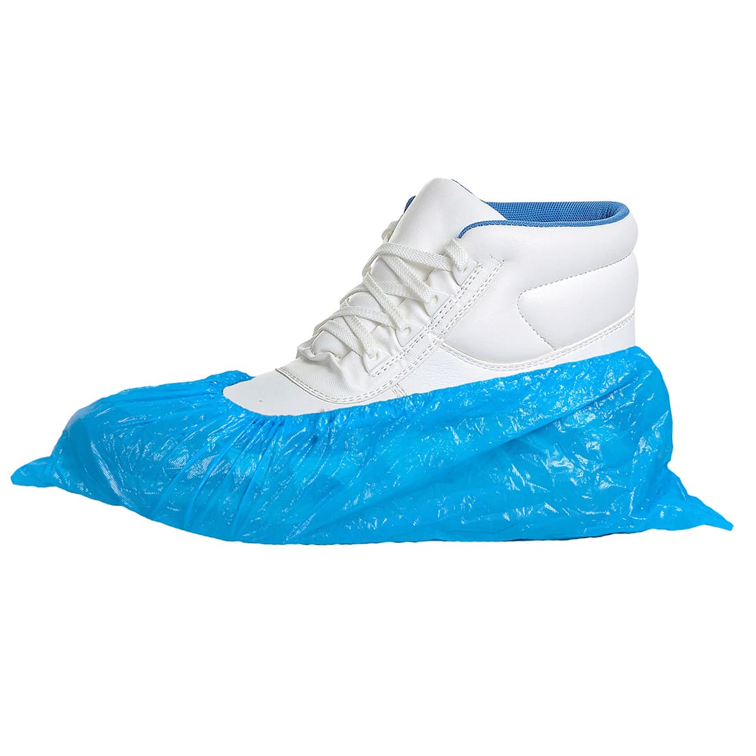 Couvre-chaussures usage unique en PE (PK6000) Bleu