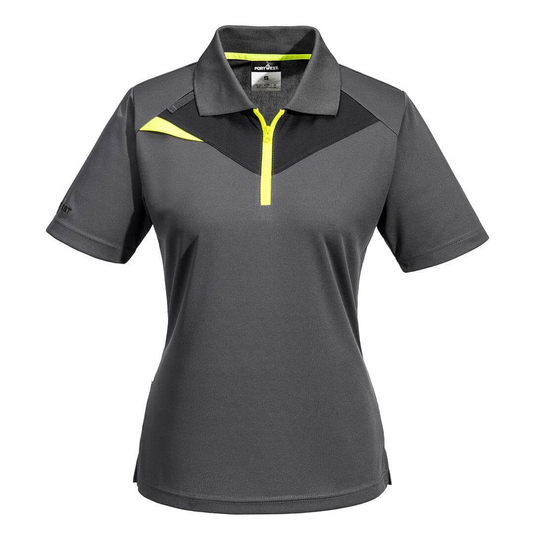 Polo Femme manches courtes DX4 Gris Métal