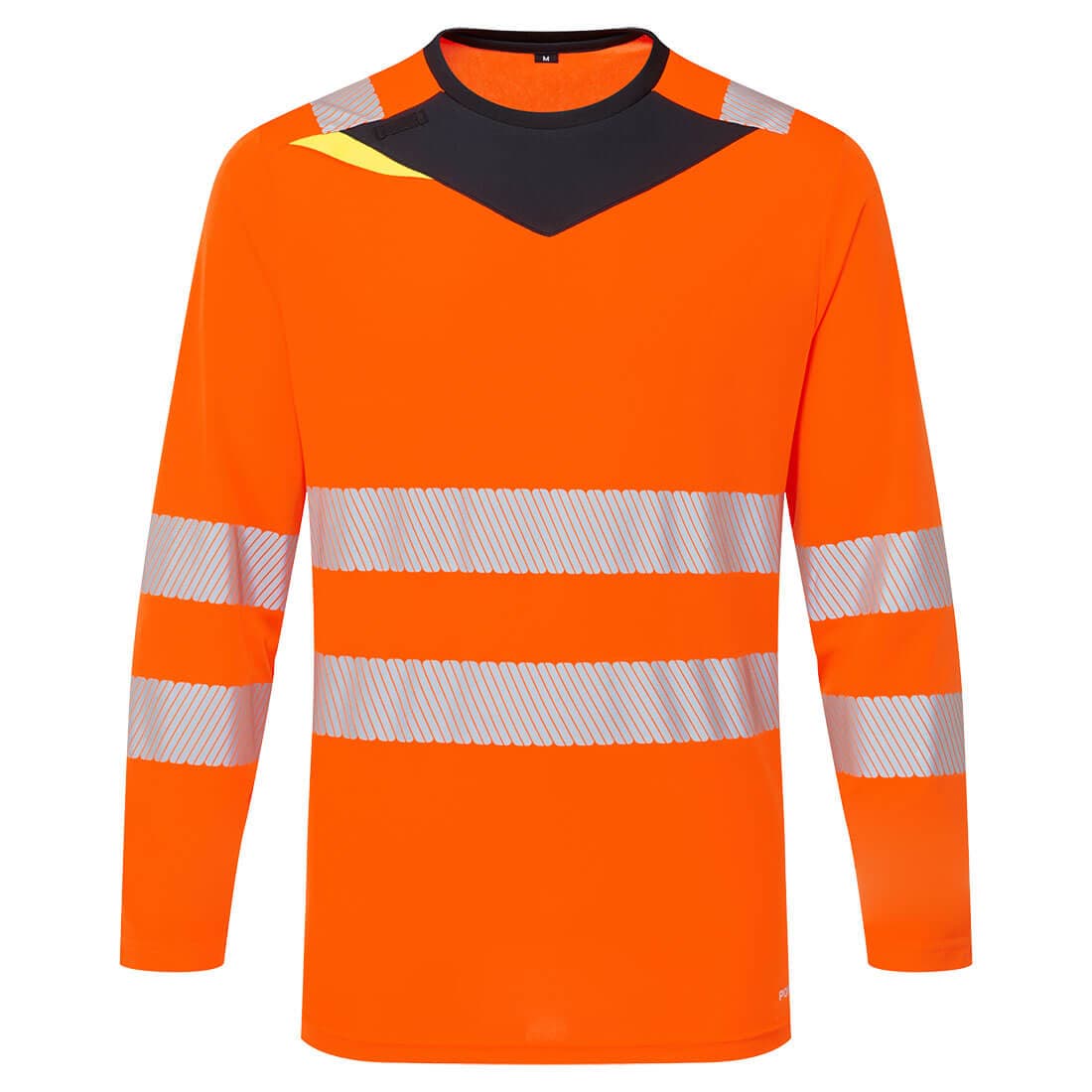 T-Shirt manches longues HV DX4 Orange/Noir