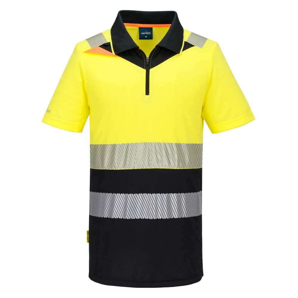DX4 Polo HV classe 1 Jaune/Noir