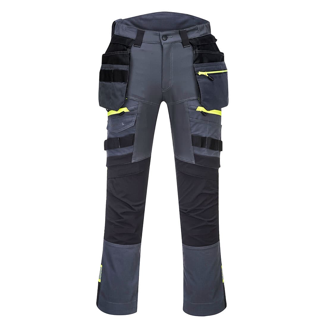 Pantalon DX4 poches flottantes démontables Gris Métal