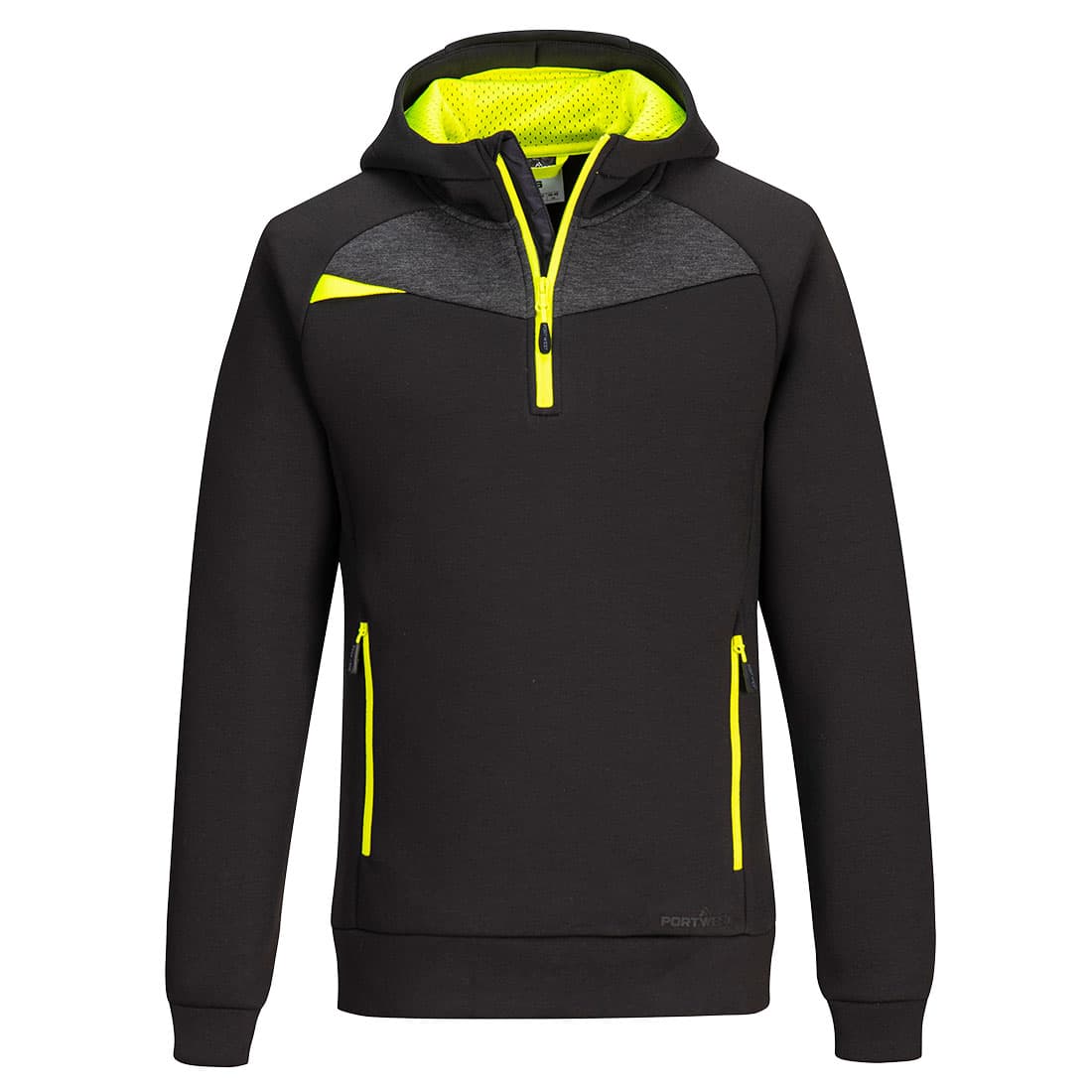 DX4 - Sweat à capuche avec fermeture éclair Noir