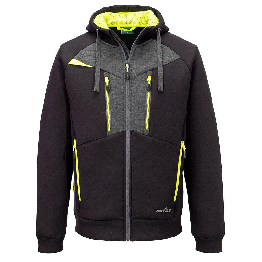 Sweat à capuche zippé DX4 Noir