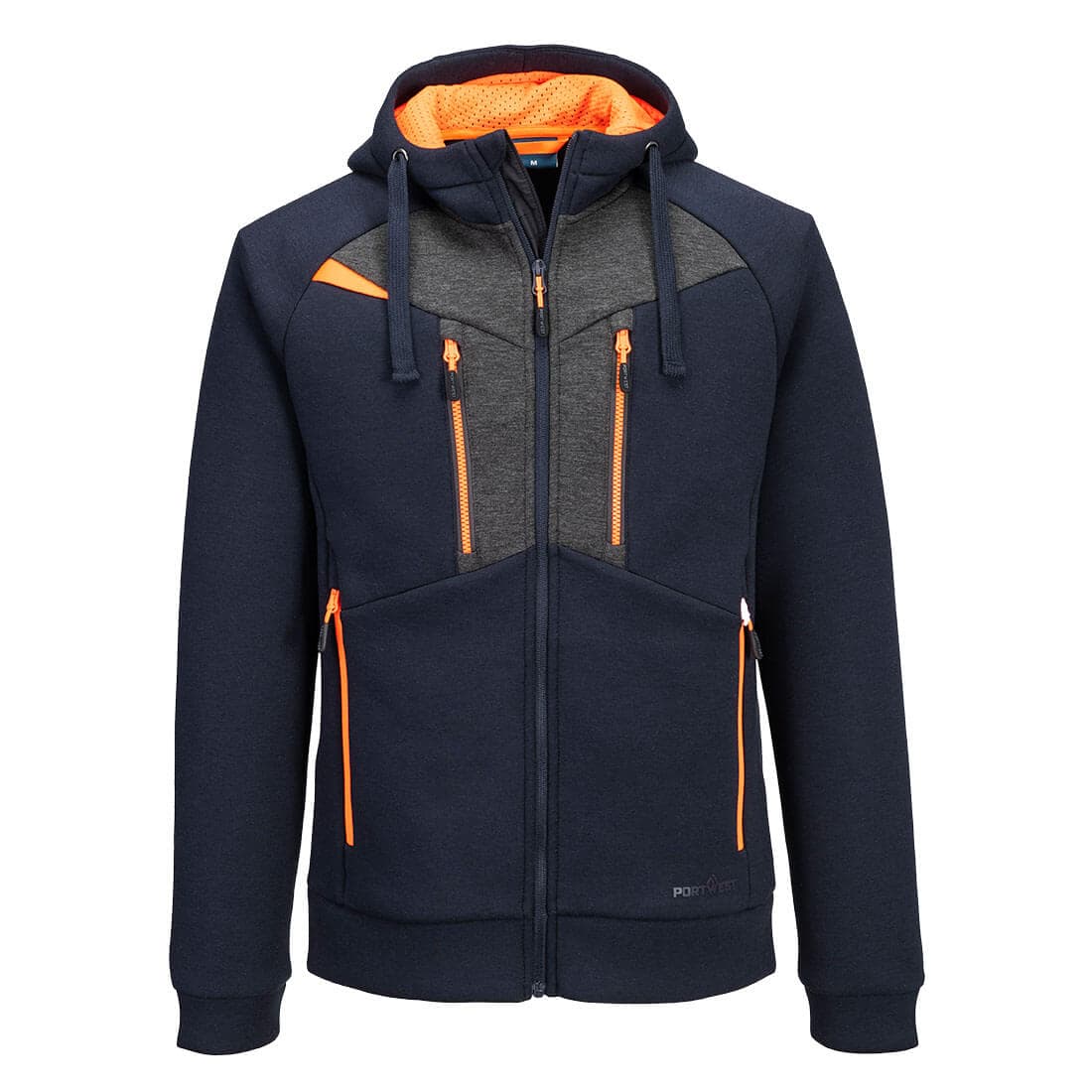 Sweat à capuche zippé DX4 Marine