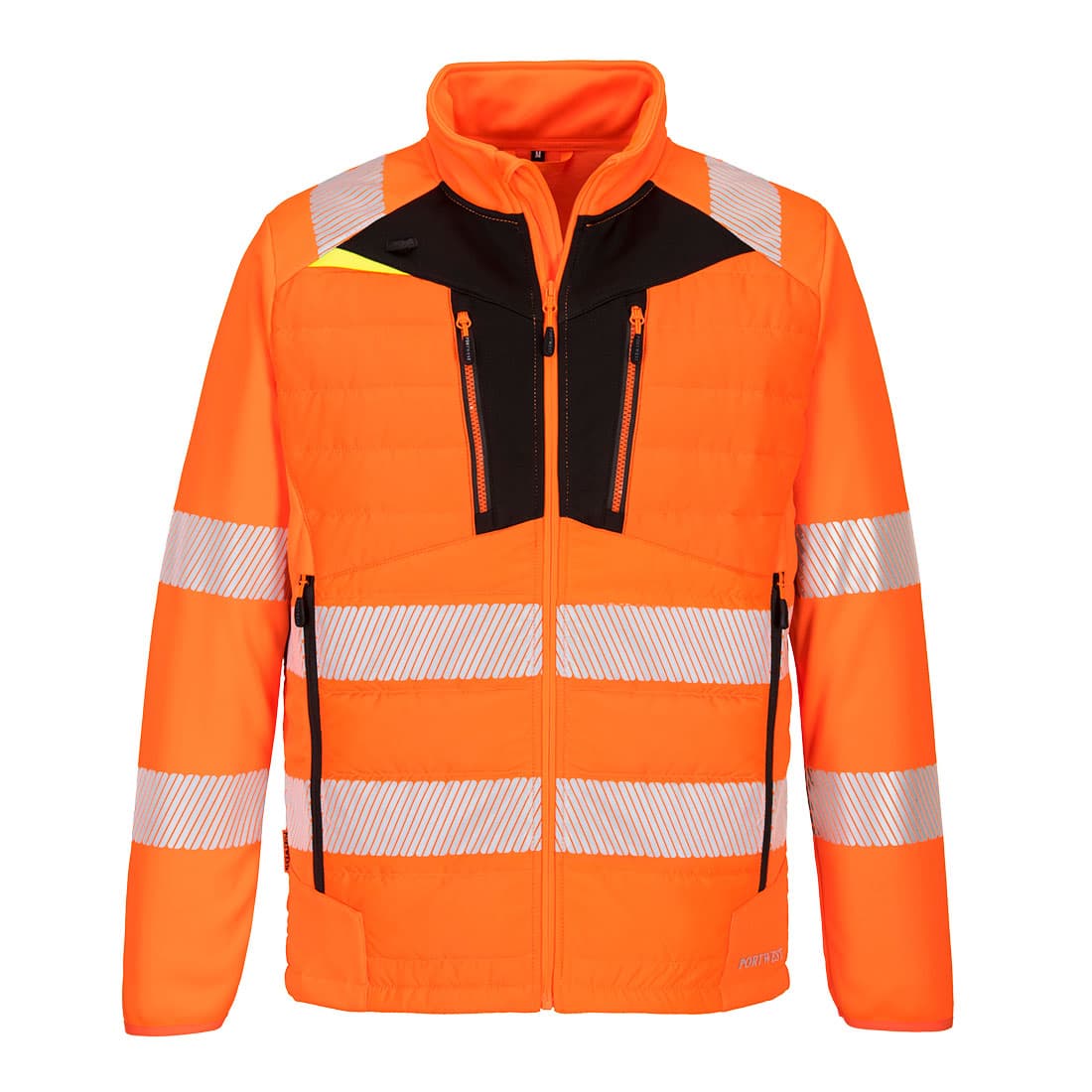 Veste hybride haute visibilité DX4 Orange/Noir