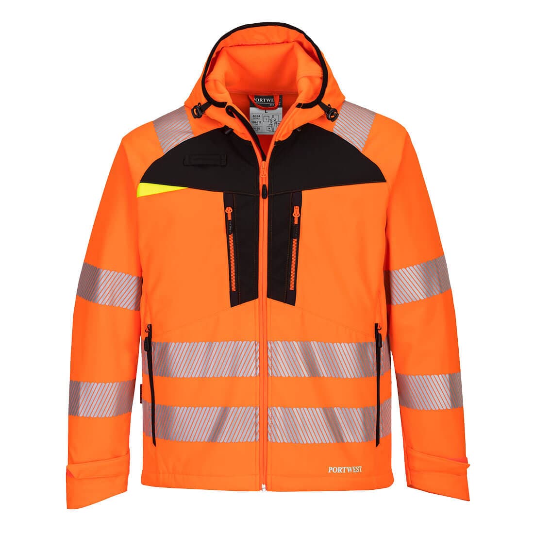 Veste Softshell HV DX4 Orange/Noir