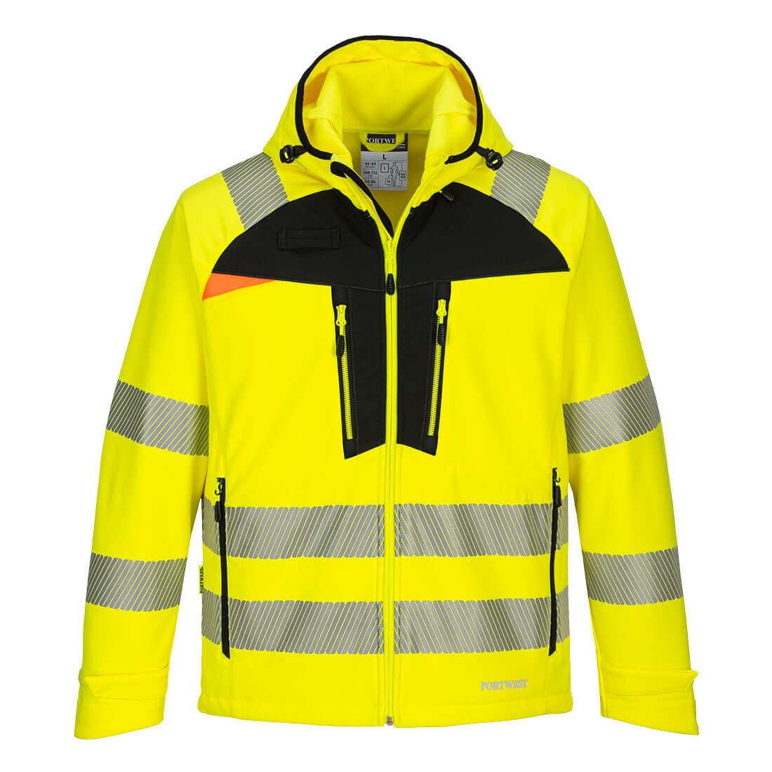 Veste Softshell HV DX4 Jaune/Noir