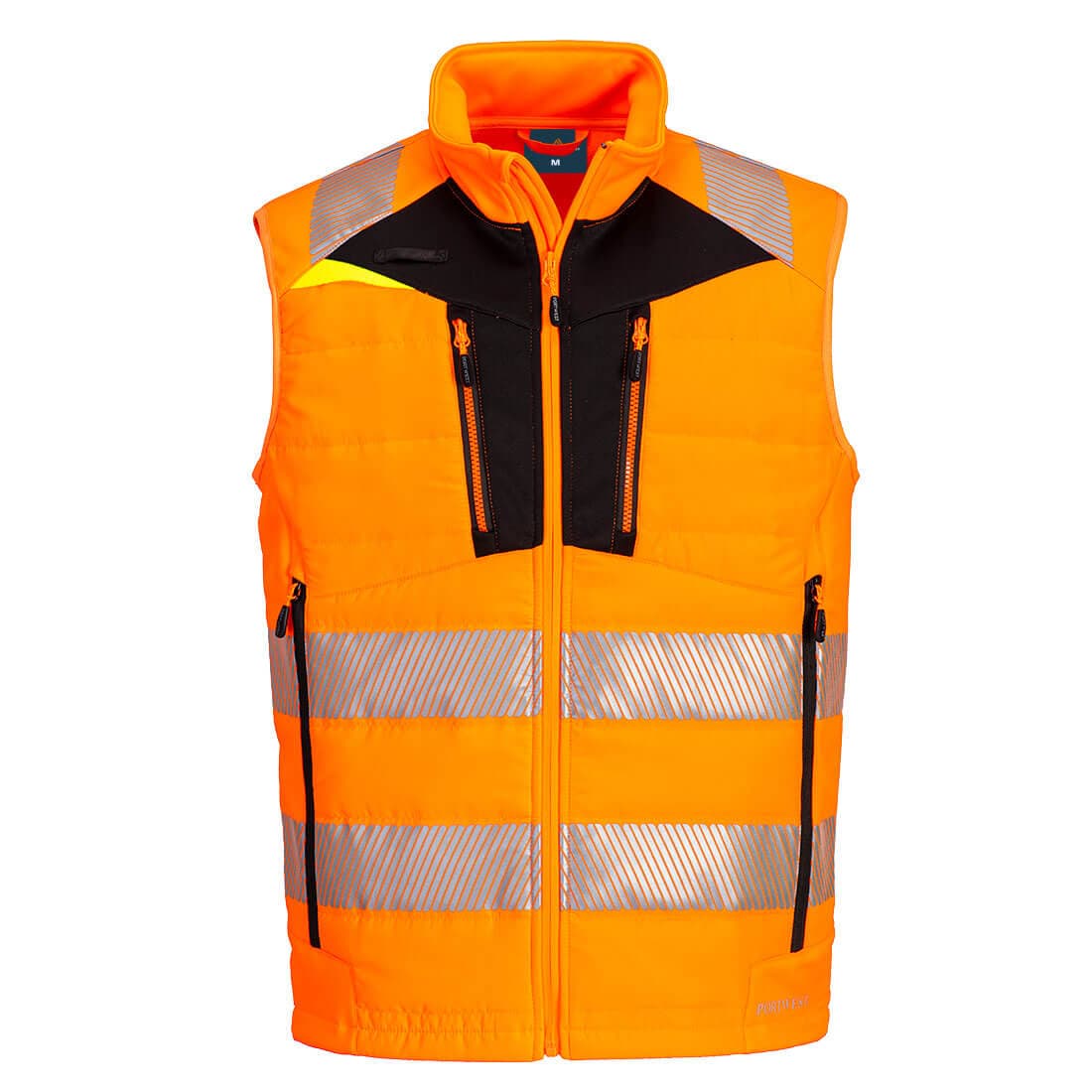 Gilet Softshell haute visibilité DX4 Orange/Noir
