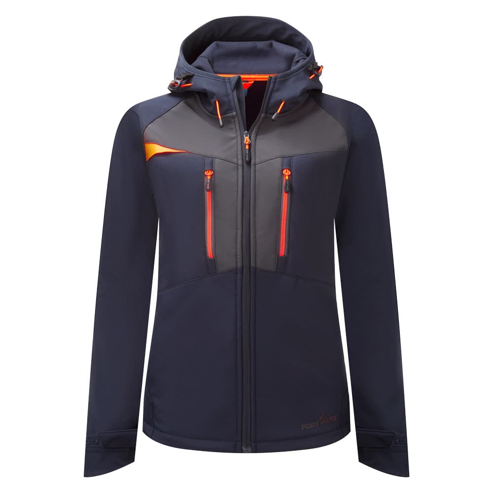 Softshell femmes DX4 (3 couches) Marine