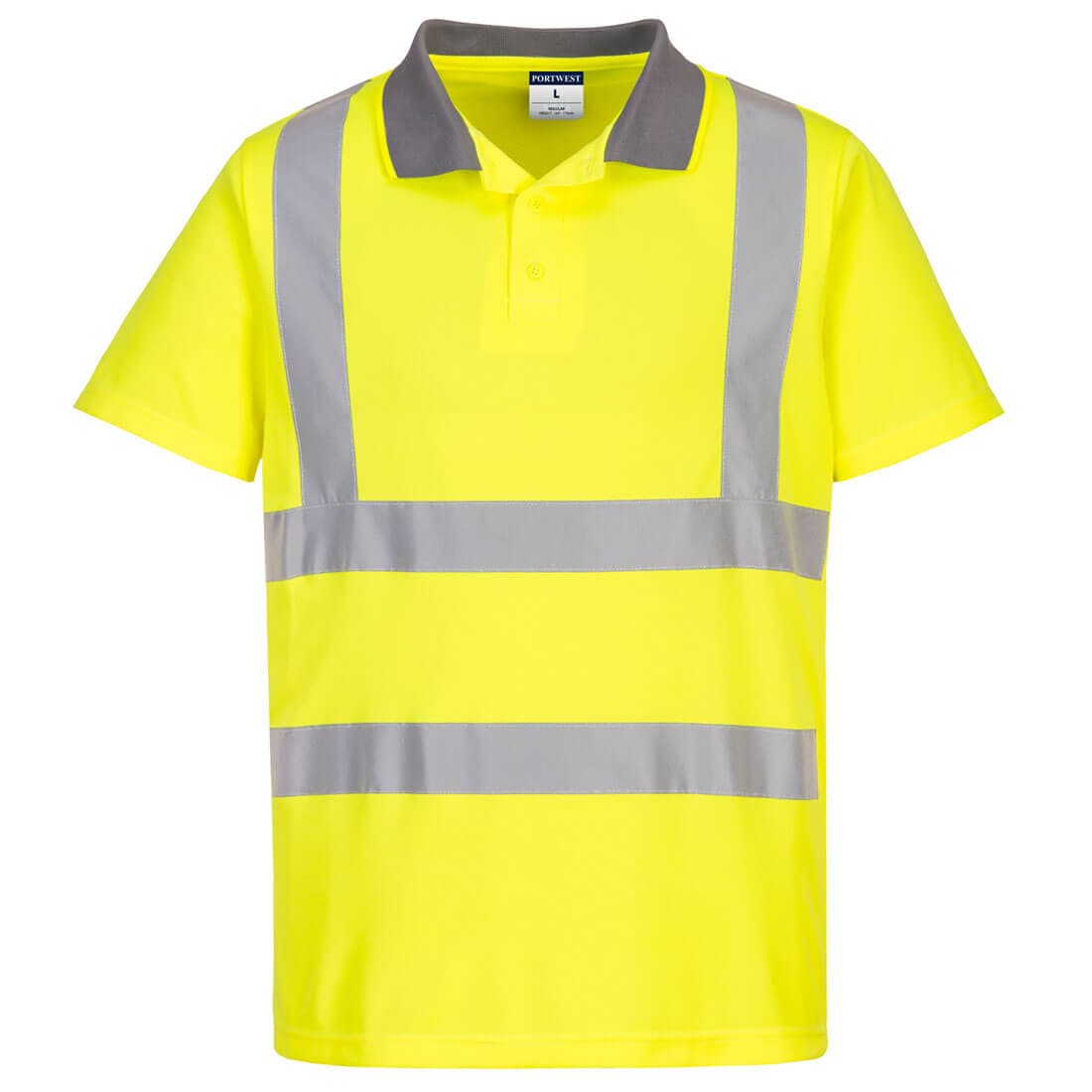 Polo Eco Haute Visibilité (Pack de 6) Jaune