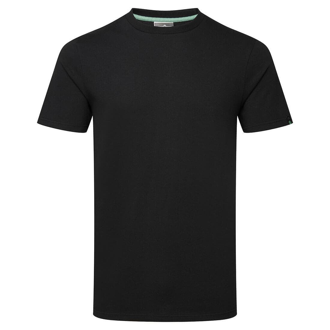 T-Shirt en coton biologique recyclable Noir