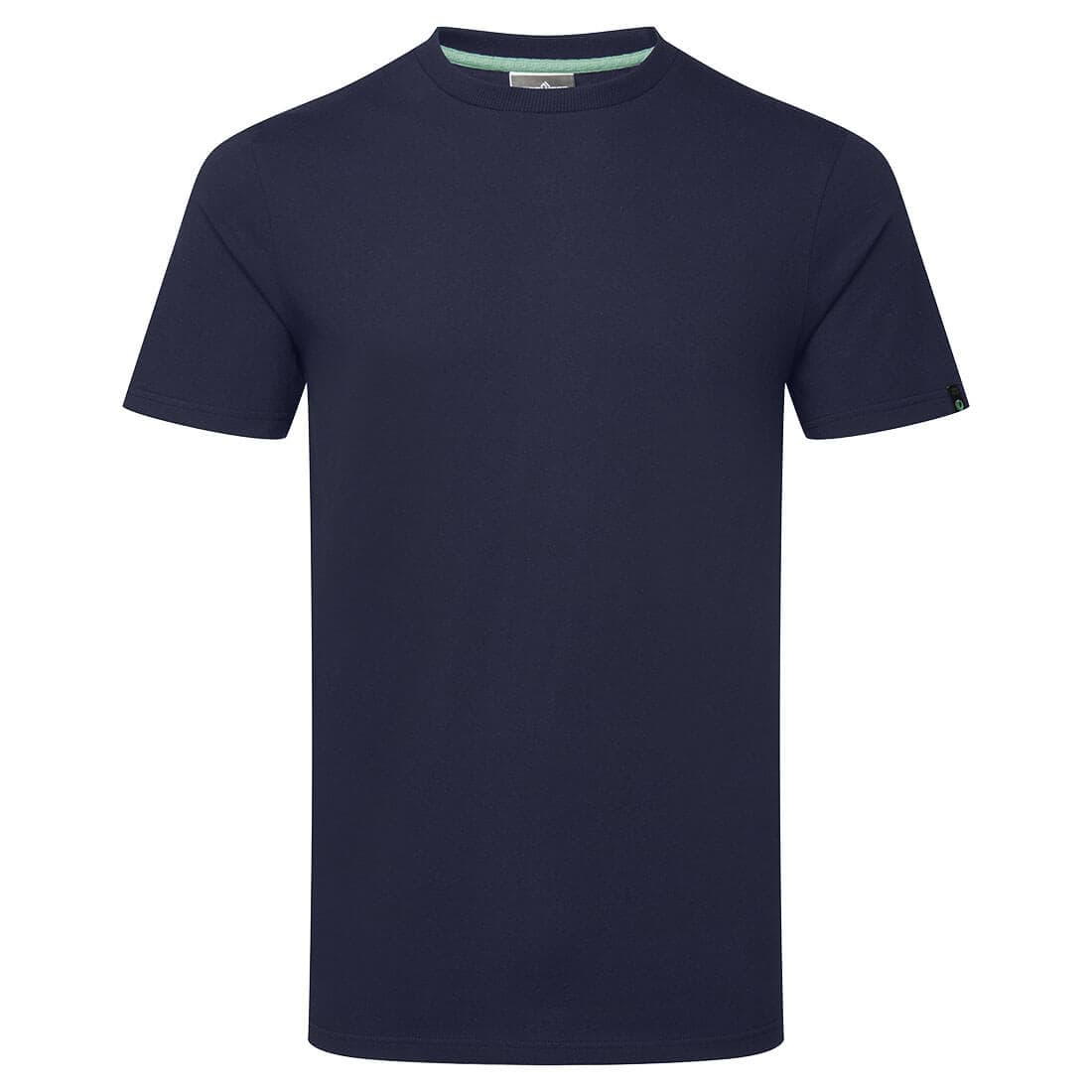 T-Shirt en coton biologique recyclable Marine