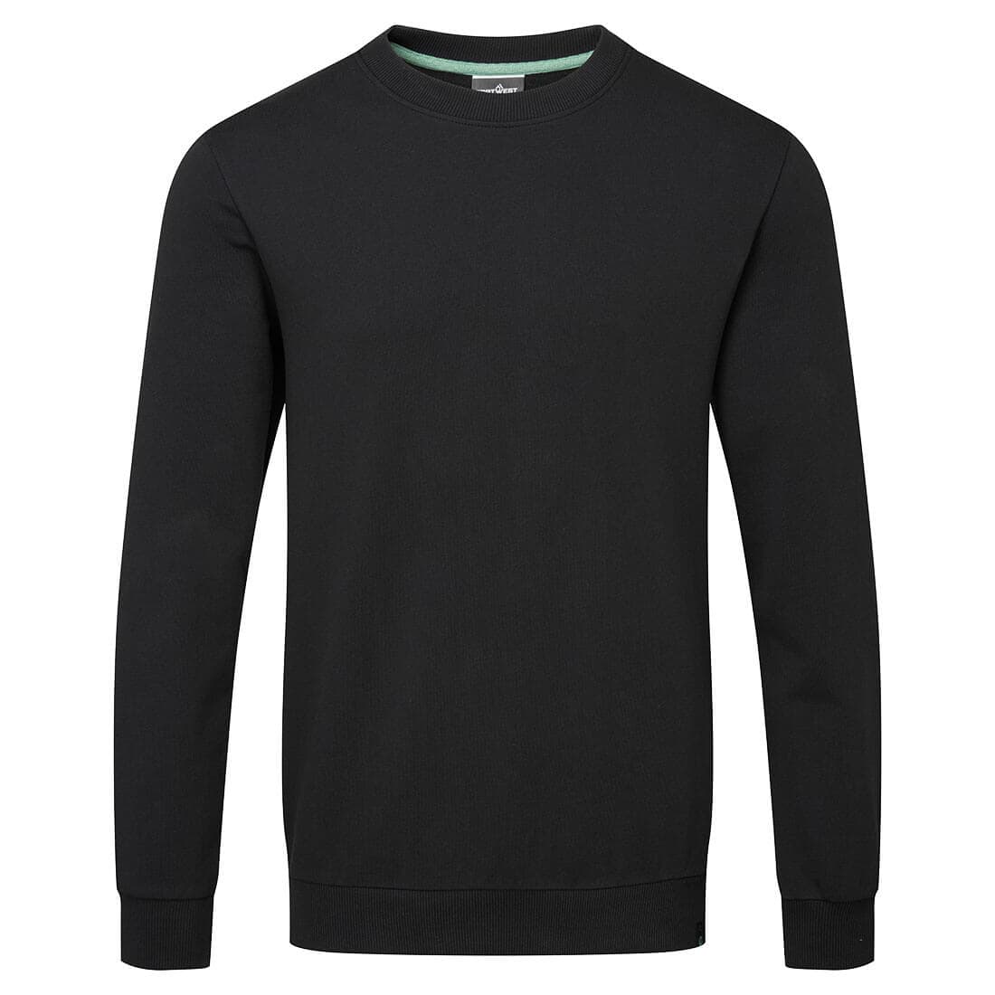 Sweat en coton bio recyclable Noir