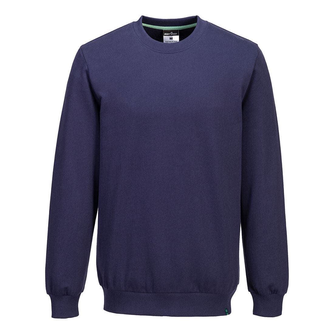 Sweat en coton bio recyclable Marine