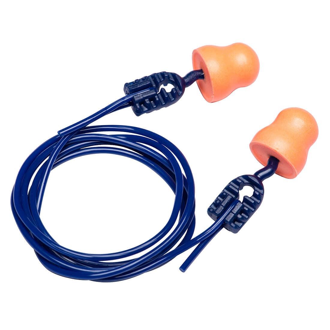 Bouchons d'oreille Bell Comfort en mousse PU avec cordon (200 paires) Orange