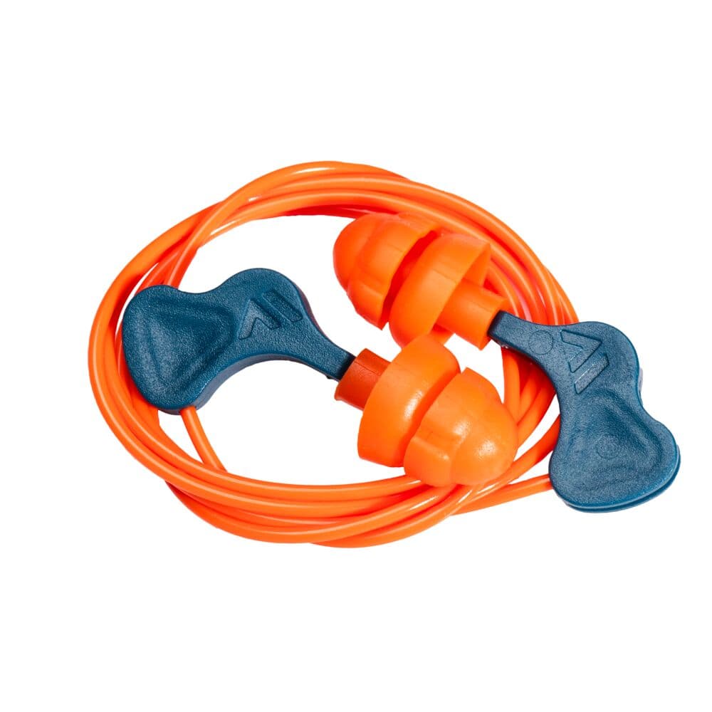 Bouchons d'oreille Easy Fit TPR (50 paires) Orange