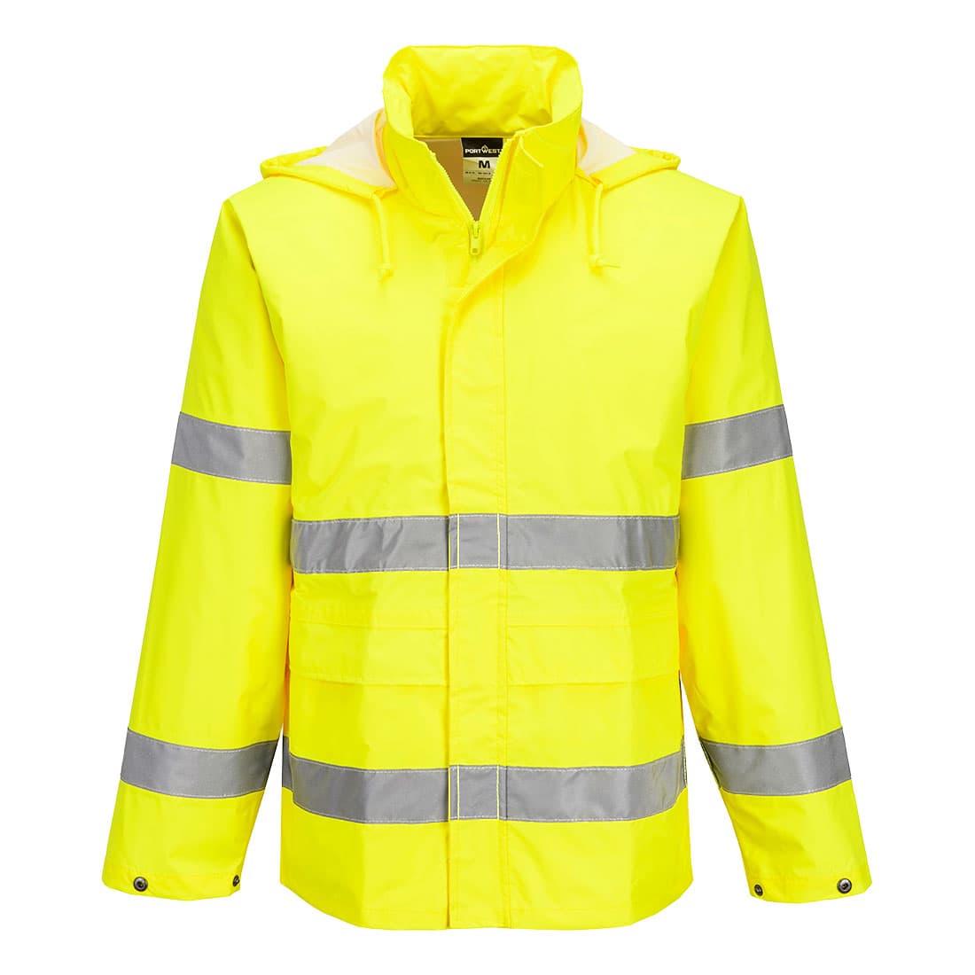 ES1 Essential Veste de Pluie Haute Visibilité Jaune