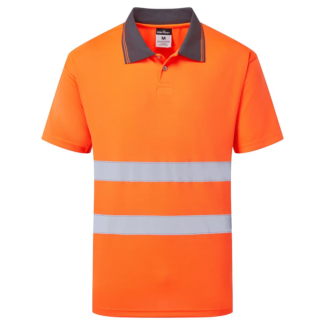 ES1 Essential Polo Haute Visibilité M/C Orange
