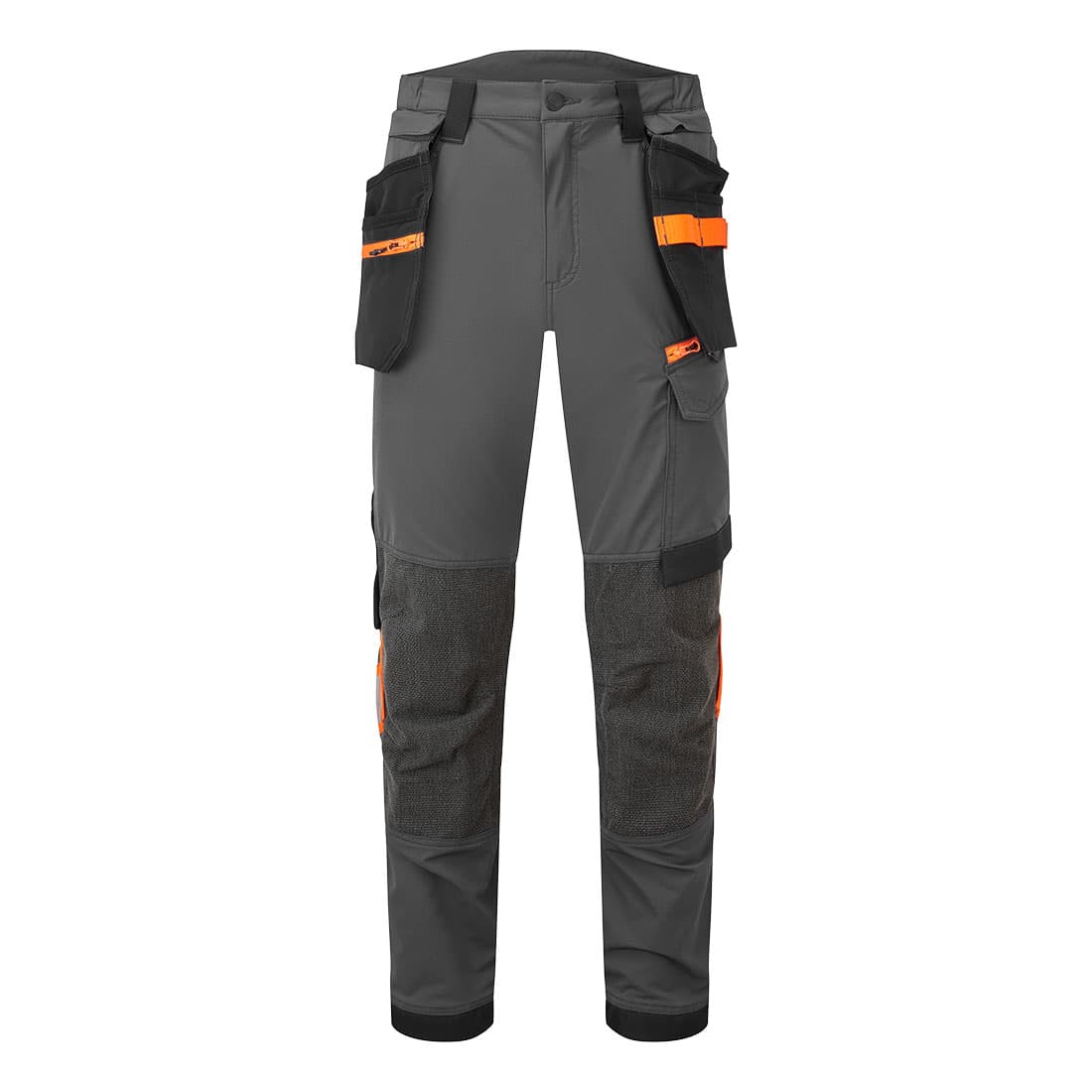 Pantalon de travail stretch Holster EV4 Gris Métal Short