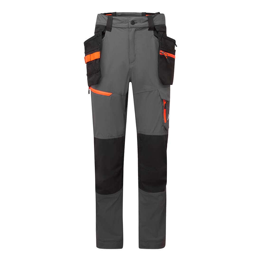 Pantalon de travail stretch léger EV4 holsters amovibles Gris Métal