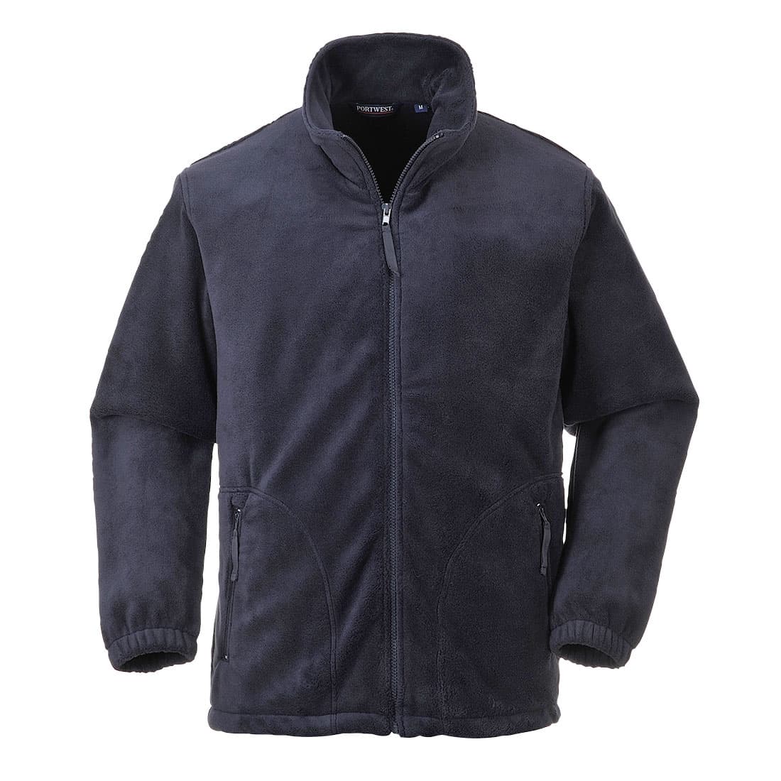 Polaire Aran Homme Marine