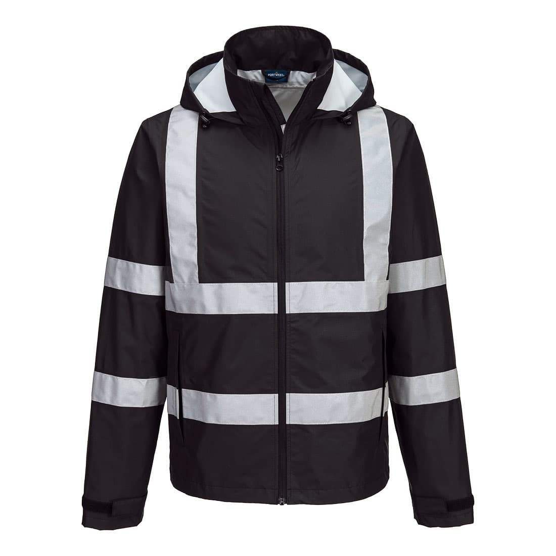 Veste de pluie légère Iona pliable Noir
